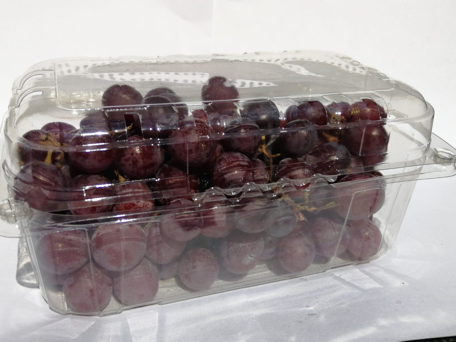 Red grapes